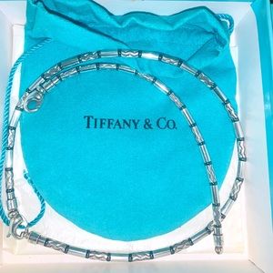 Tiffany &Co Aztec Zigzag Necklace and Bracelet